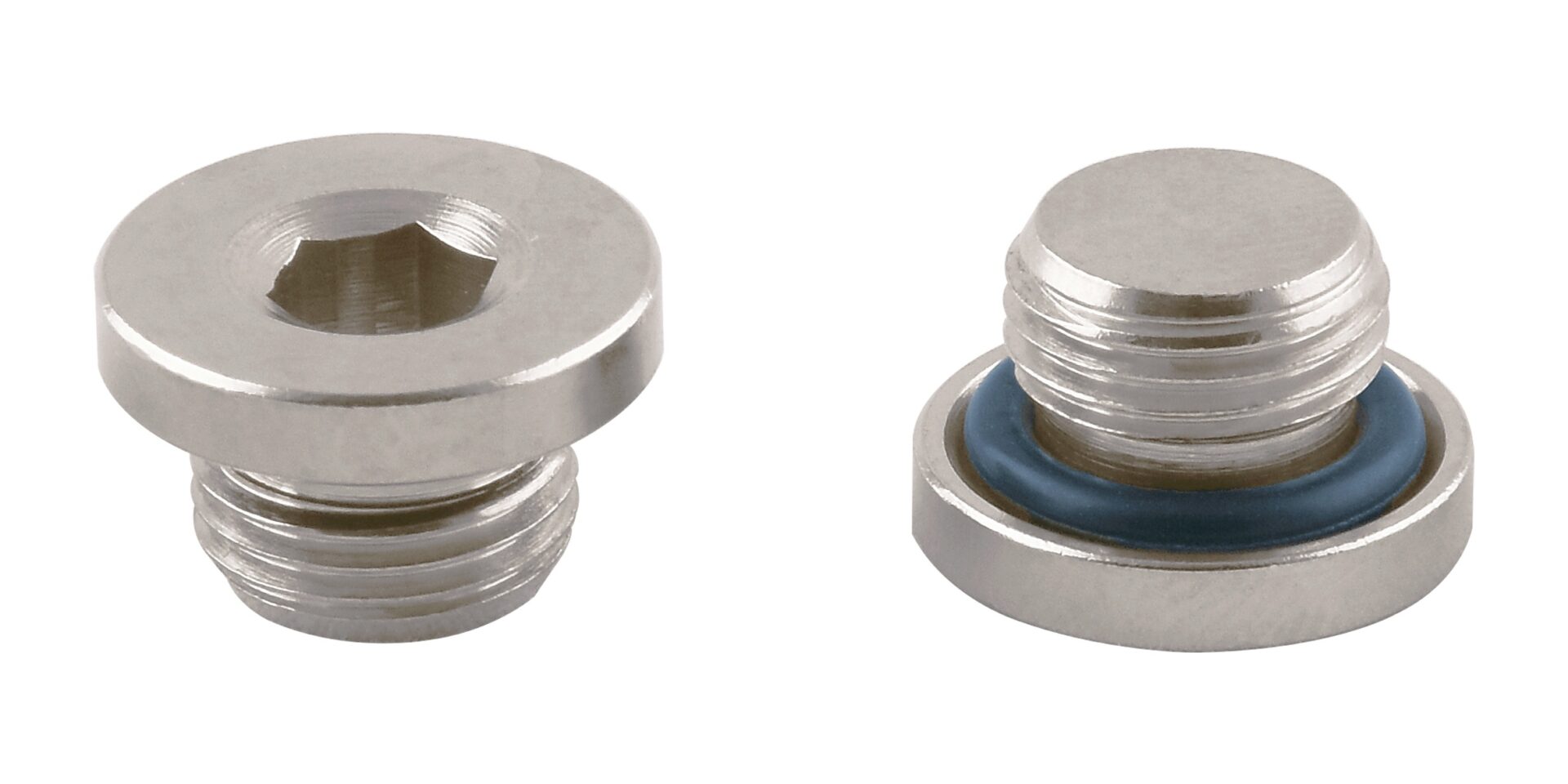 Tappo Maschio Cilindrico Esagono Incassato Con O-Ring