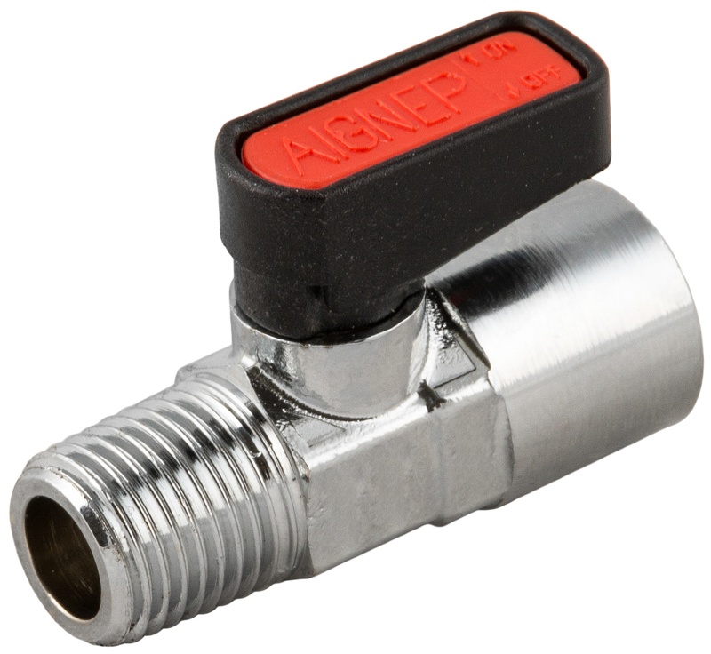 Valvola Maschio Conico R Iso 7 - Femmina Rp Iso 7